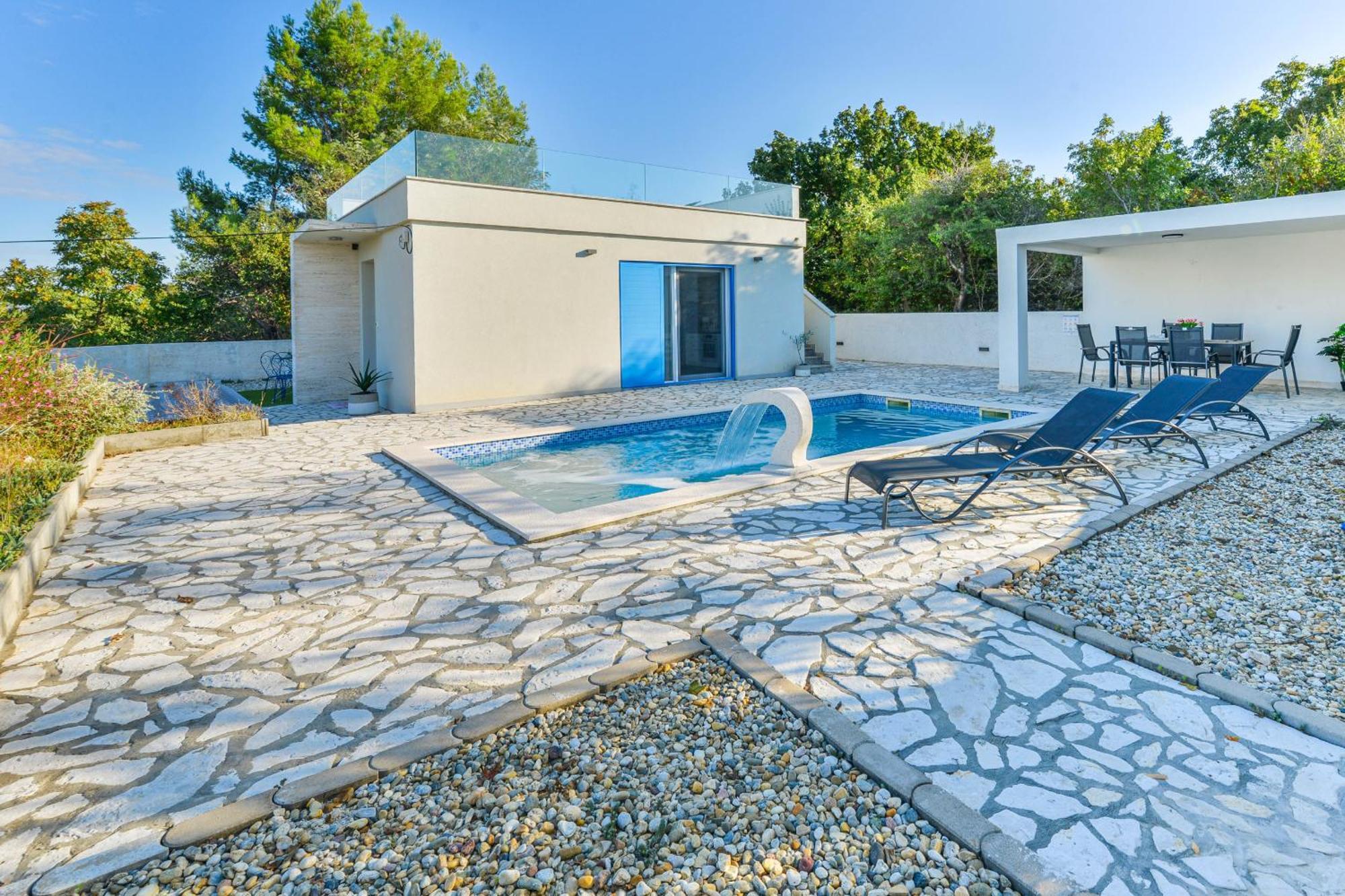Villa Anna With Pool, Zadar County Vinjerac Εξωτερικό φωτογραφία