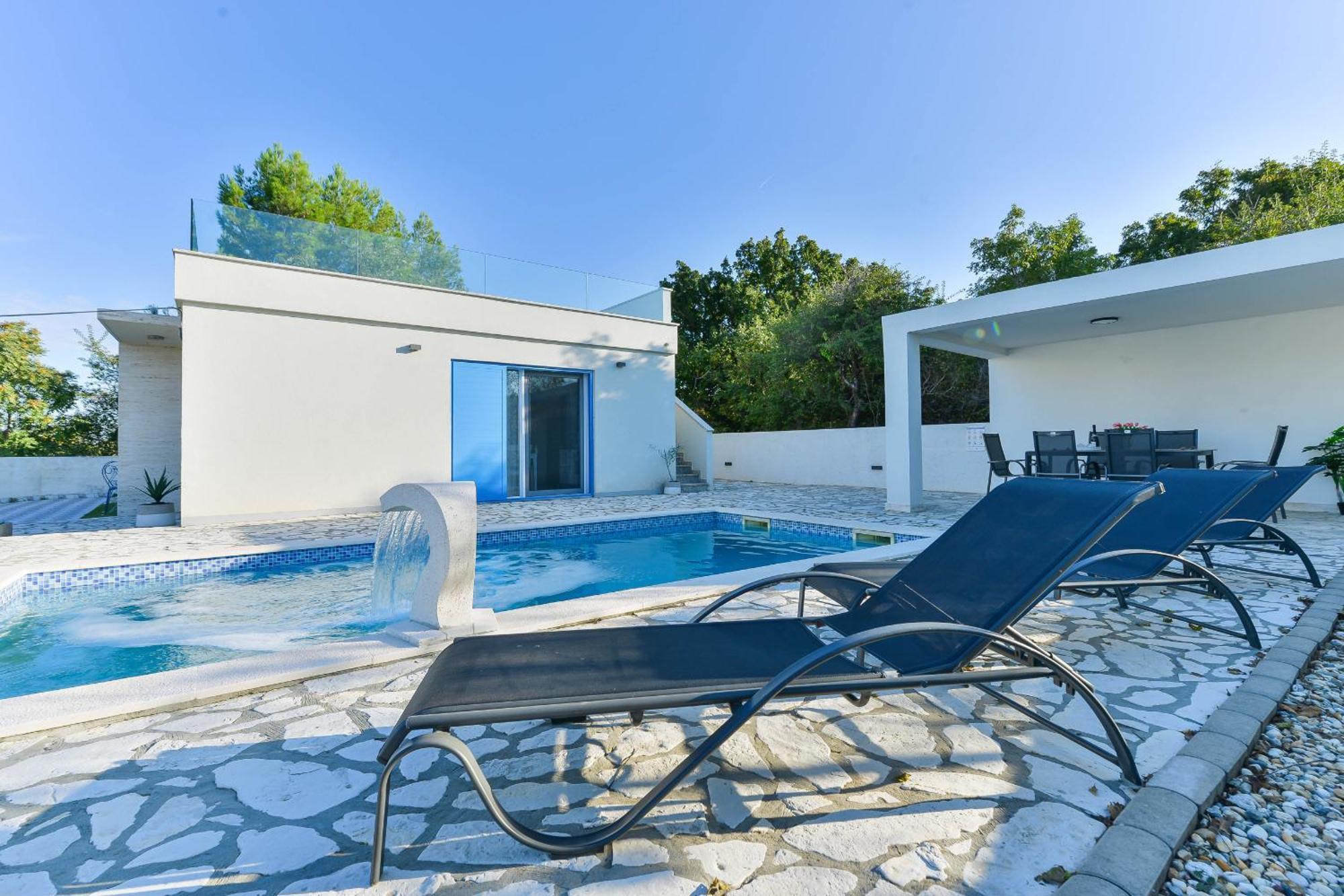 Villa Anna With Pool, Zadar County Vinjerac Εξωτερικό φωτογραφία